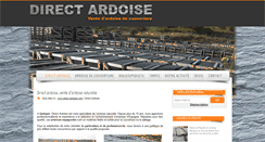 Desktop Screenshot of direct-ardoise.com
